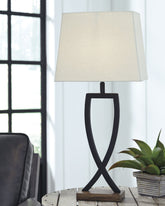 J&M Furniture - Ashley Furniture - Makara Table Lamp (Set of 2) - Metal Table Lamp (Set of 2) - L204174